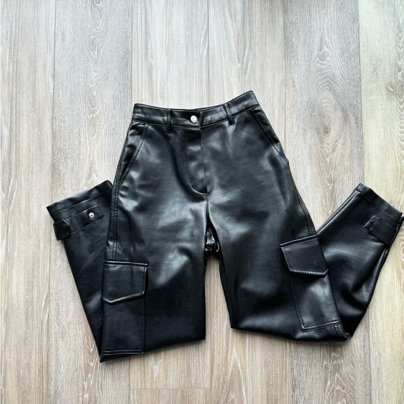 Wilfred Leather Cargo Pants - Picture 3 of 3